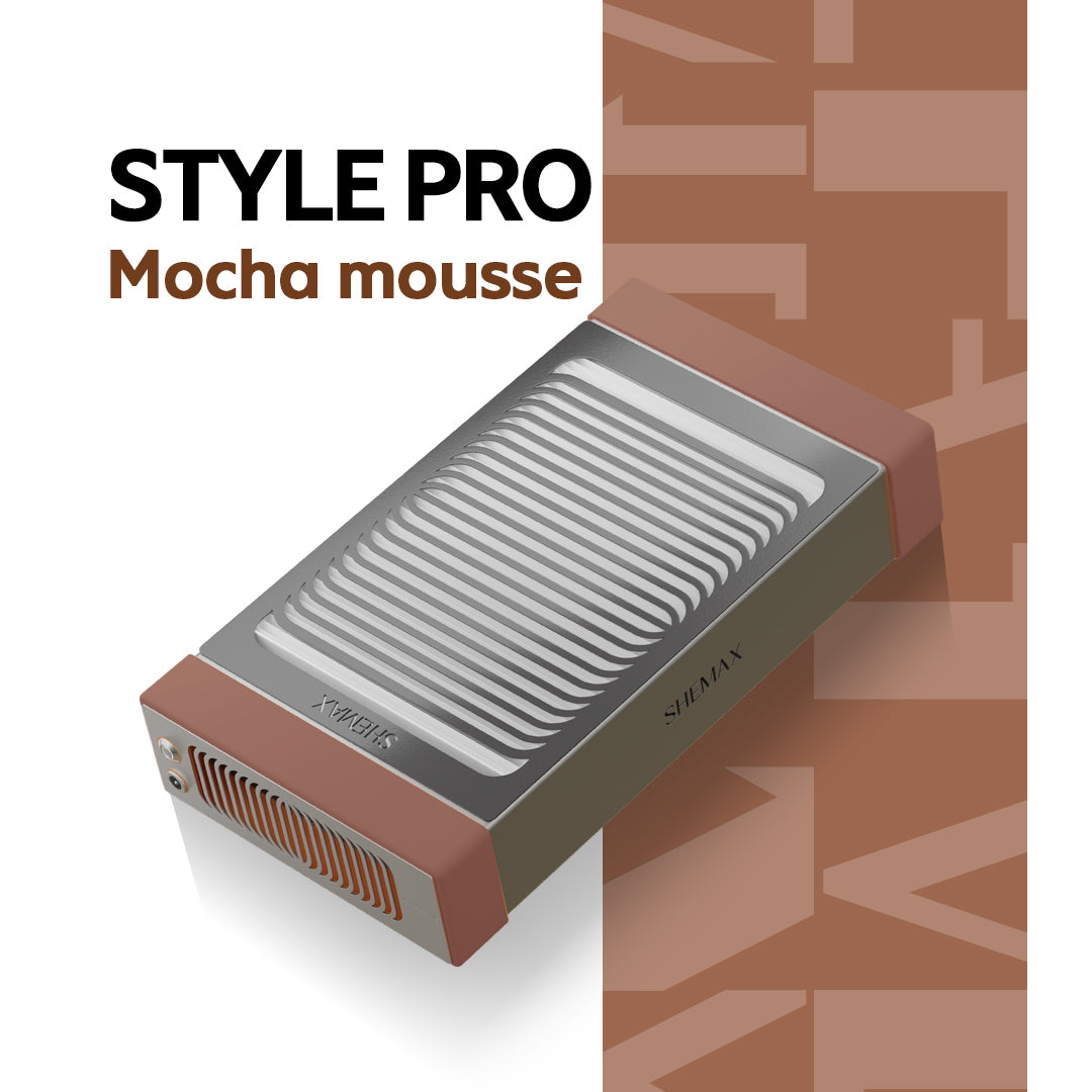 SheMax Pro Dust Collector - Mocha Mousse – Polished Pinkies Pro