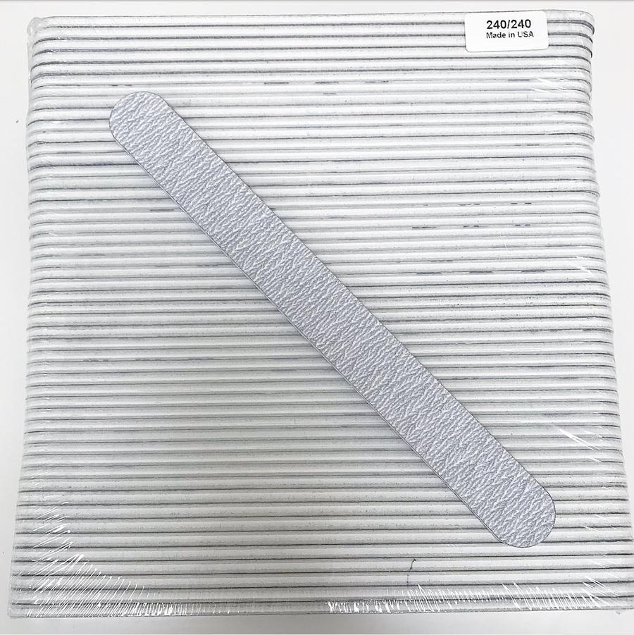 Zebra Nail Files - 240/240 grit