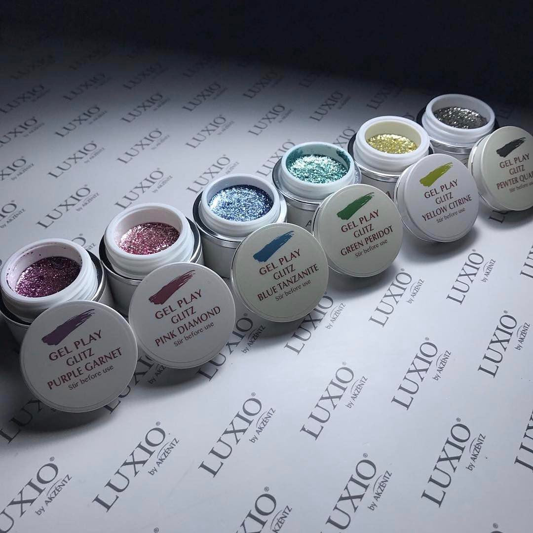 Gel Play Glitz - Purple Garnet