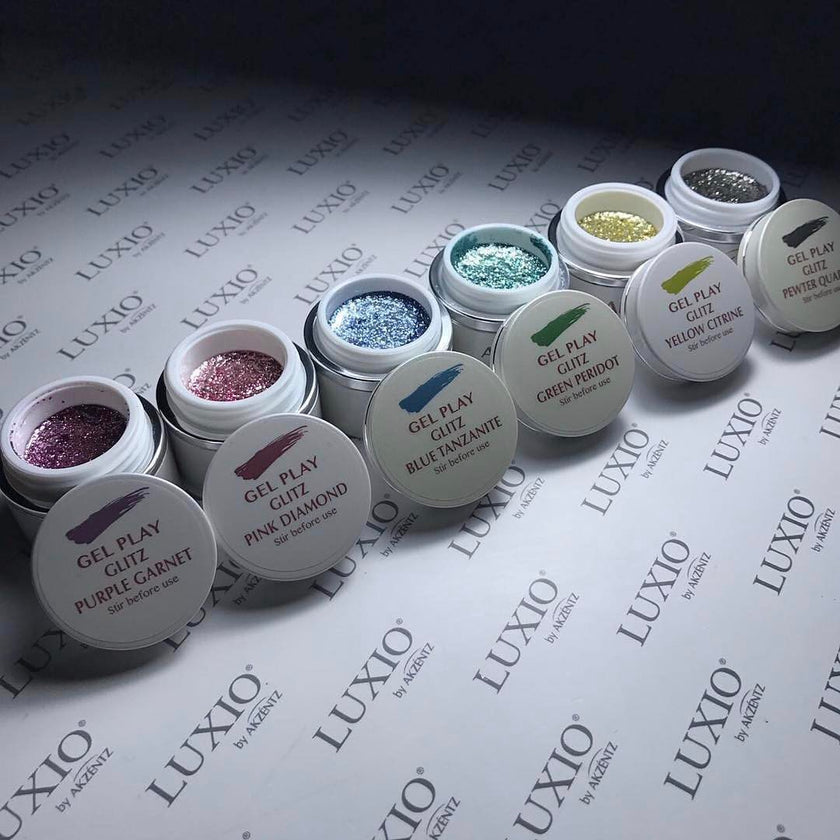 Gel Play Glitz - Purple Garnet