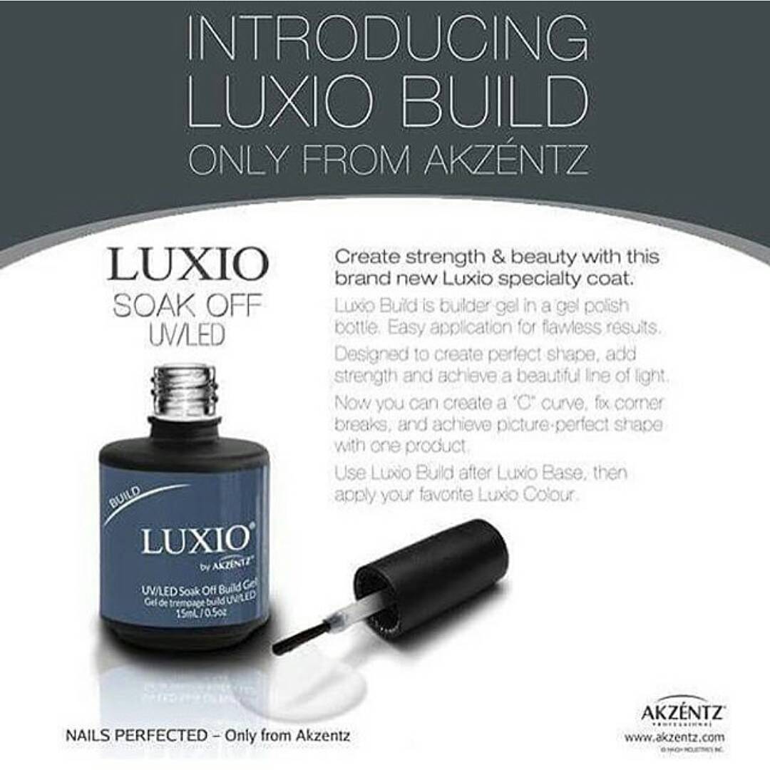 Luxio Build - Flexible Builder Gel - Clear