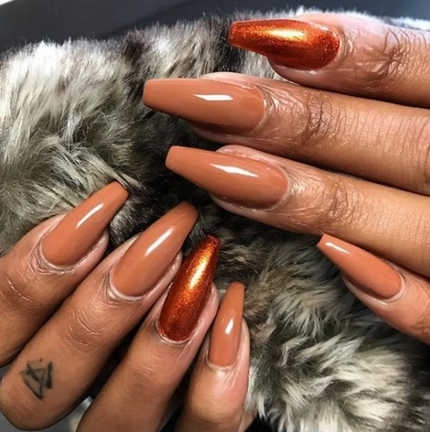 Gel Play Metallic Glitter - Copper Dust