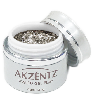 Gel Play Glitz - Pewter Quartz