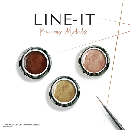 Gel Play Paint Line It - PRECIOUS METALS COLLECTION