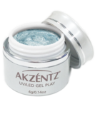 Gel Play Metallic Glitter - Snow Blue