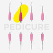 Curette (bend to the right) - UNIQ 32 Working Part of the Pusher