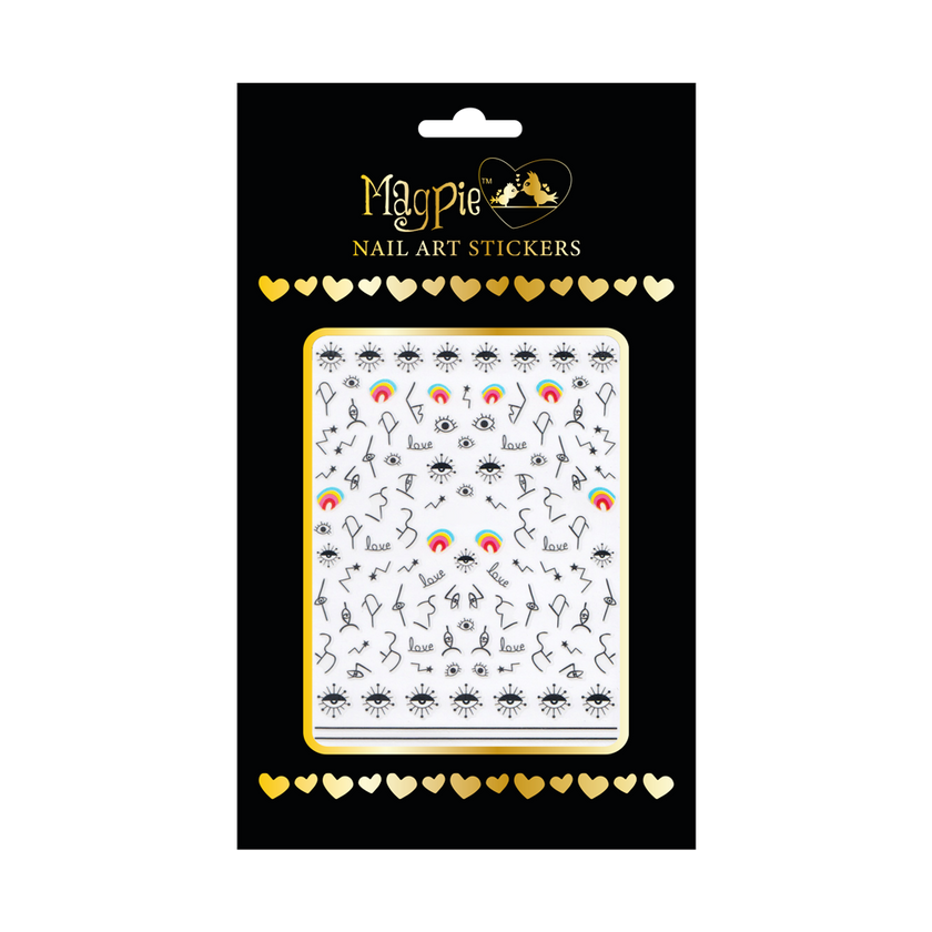 Sticker #79 - Rainbows and Eyeballs