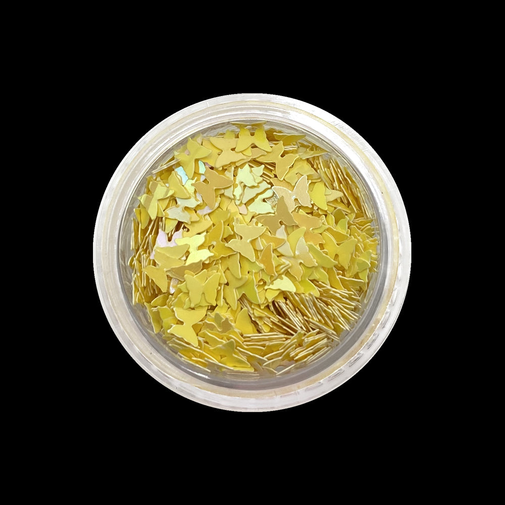 Butterfly Yellow - Stacker Pots