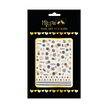 Sticker #82 - Black and Gold Fall Leaves