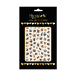 Sticker #93 - Black and Gold Holographic Summer Leaves