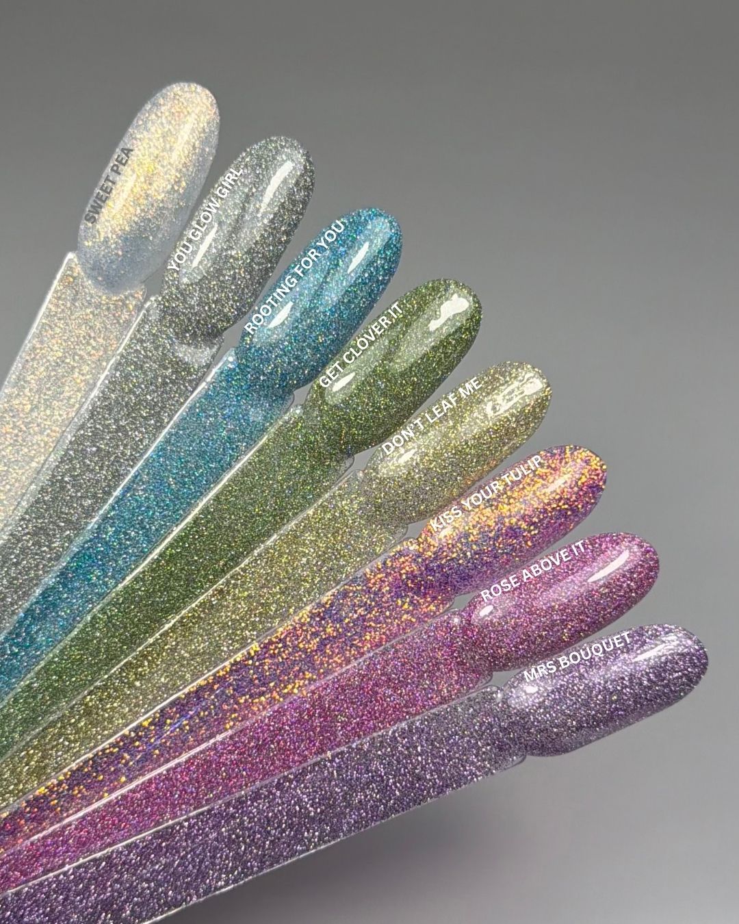 Sweet Pea Glitter Gel