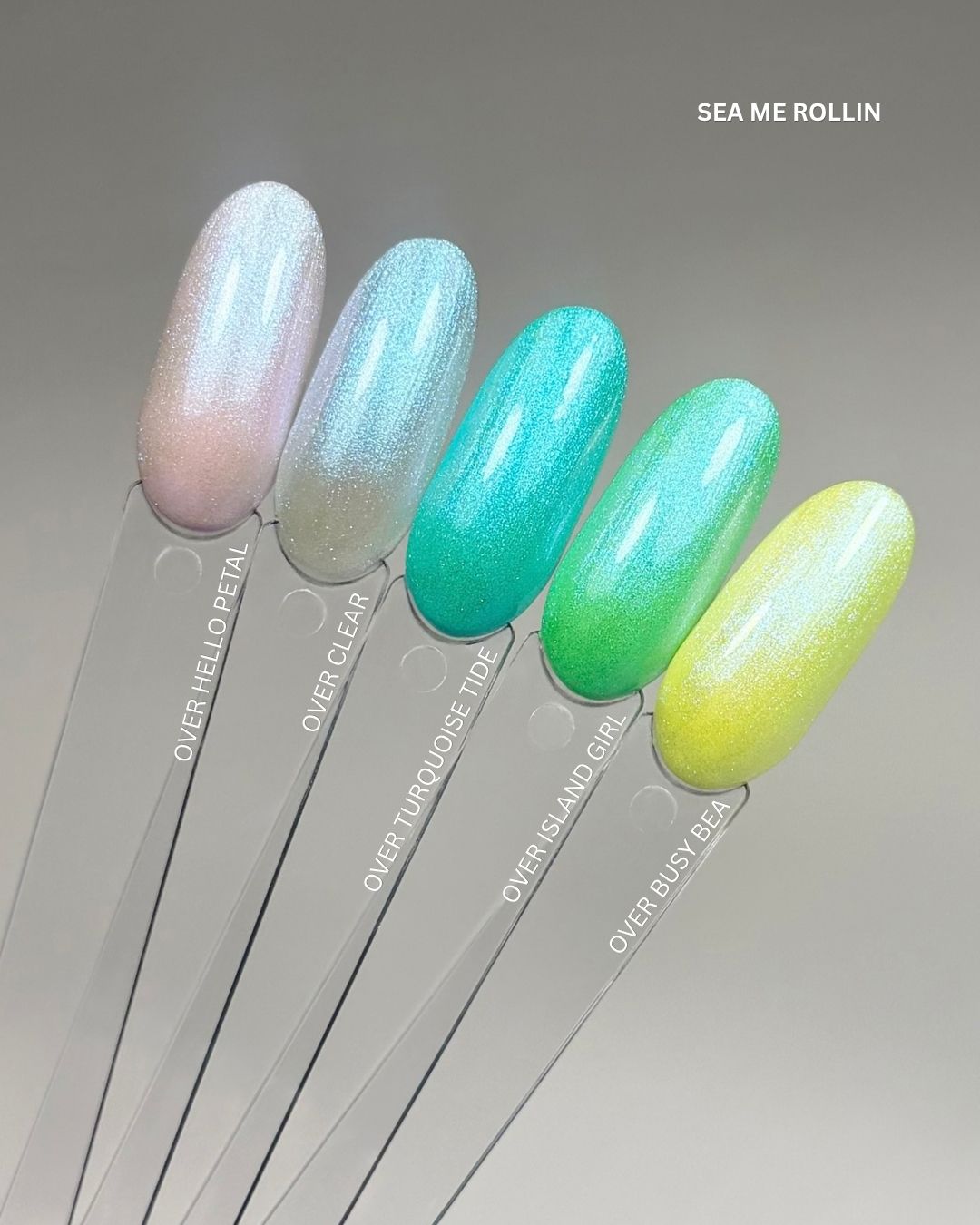 Sea Me Rollin' Glitter Gel