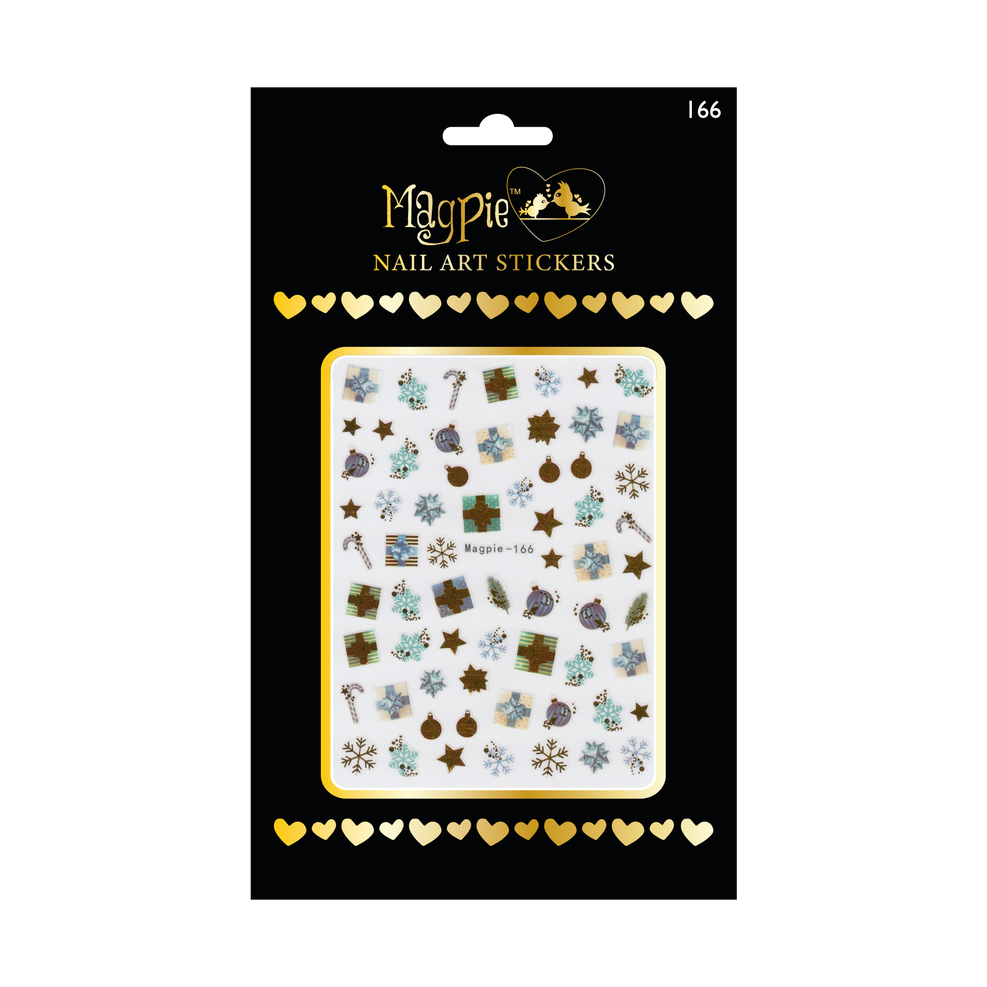 Sticker #166 - Christmas, Presents, Snowflakes