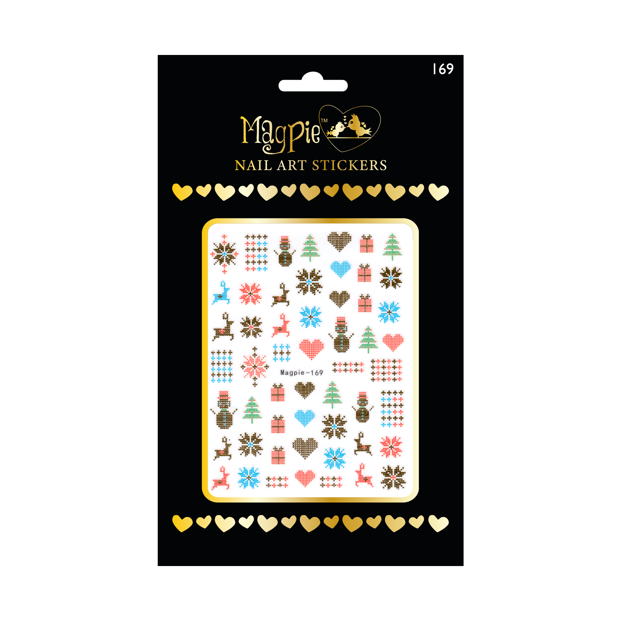 Sticker #169 - Vintage Needlepoint Christmas