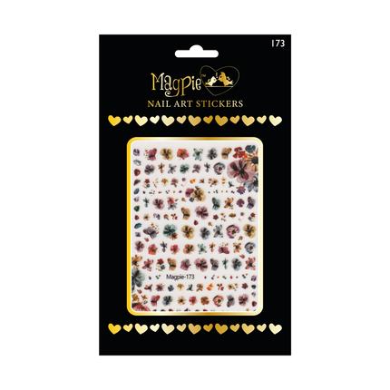 Sticker #173 - Pressed Flowers (easy milk bath!)