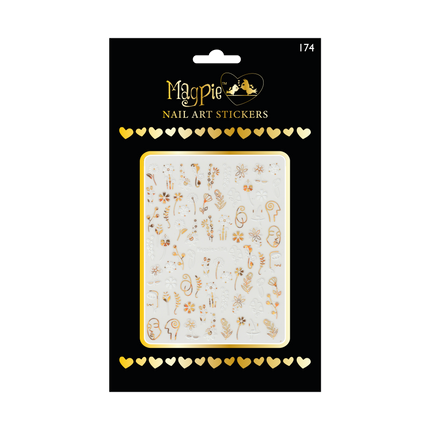 Sticker #174 - Abstract Faces and Floral