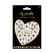 Sticker #176 - Black and Gold Fall Leaves