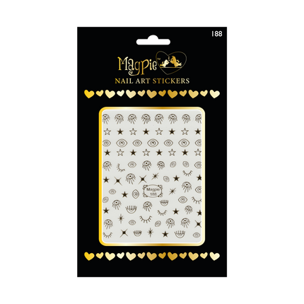 Sticker #188 - Starbursts and Eyes