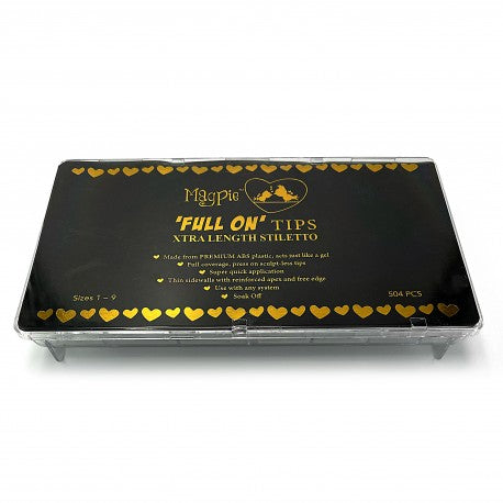 Clearance Full On Tips - XTRA LENGTH STILETTO