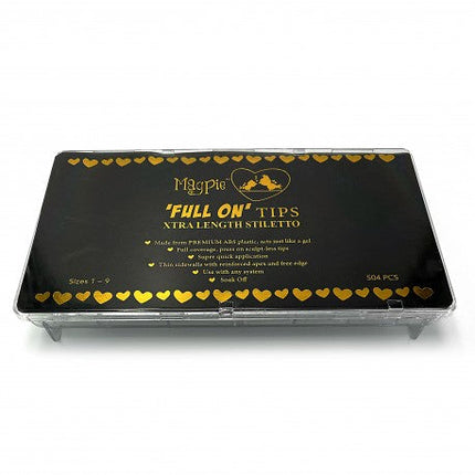 Clearance Full On Tips - XTRA LENGTH STILETTO
