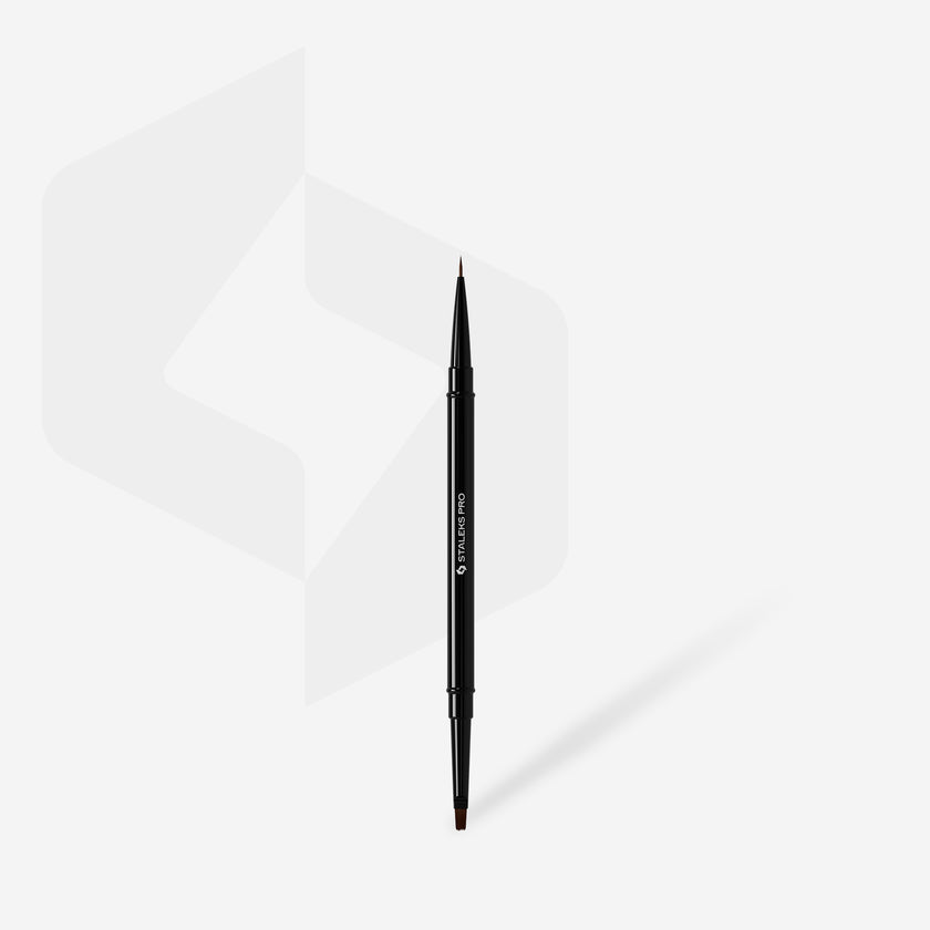 Staleks Double Ended Brush for Gel - Round/Detail Liner