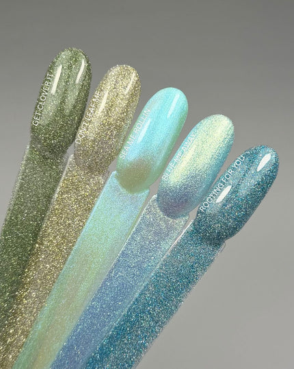 Don't Leaf Me Glitter Gel
