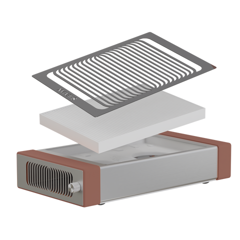 SheMax Pro Dust Collector - Mocha Mousse