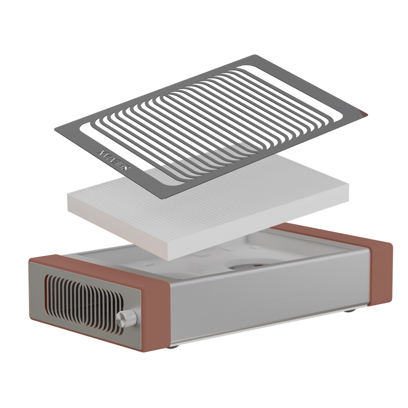 SheMax Pro Dust Collector - Mocha Mousse