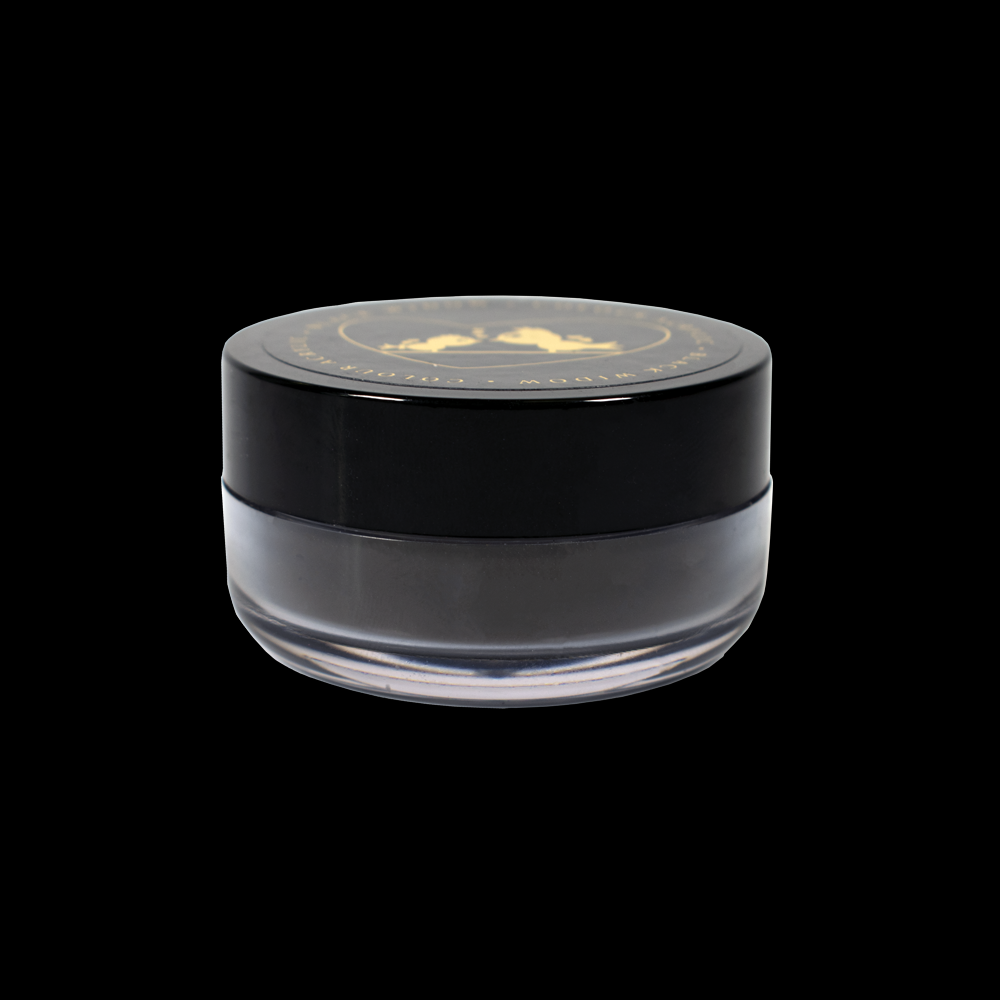 Black Widow Color Acrylic Powder, 7g pot