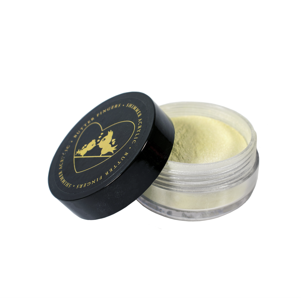 Butter Fingers Shimmer Acrylic Powder, 20g pot
