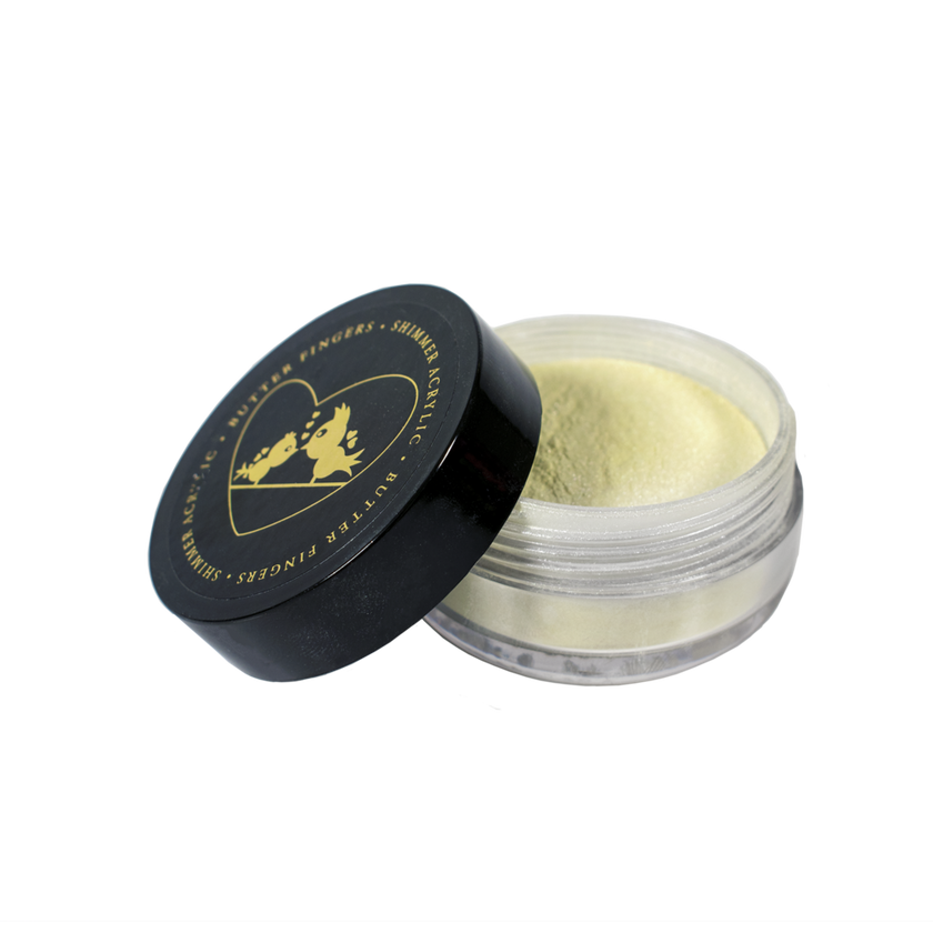 Butter Fingers Shimmer Acrylic Powder, 20g pot