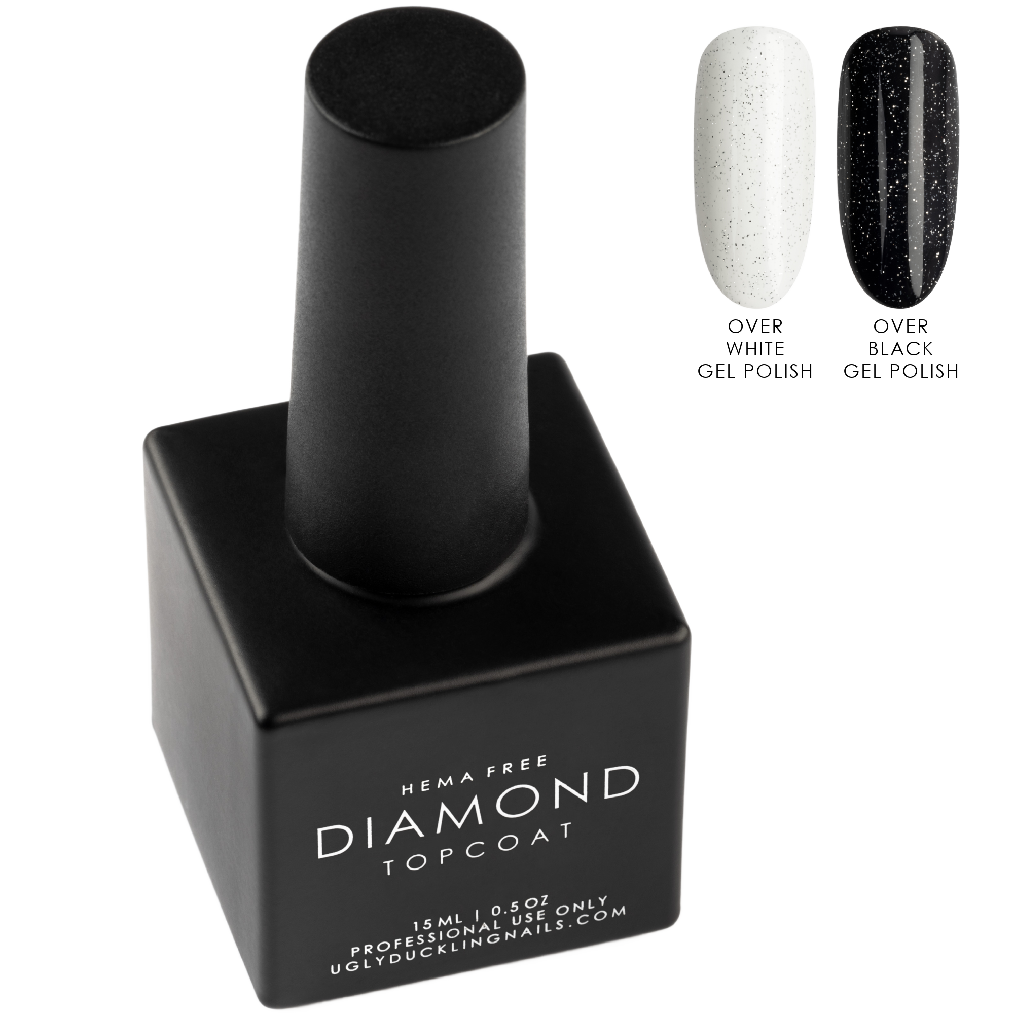 Ugly Duckling No Wipe Top Coat - Diamond