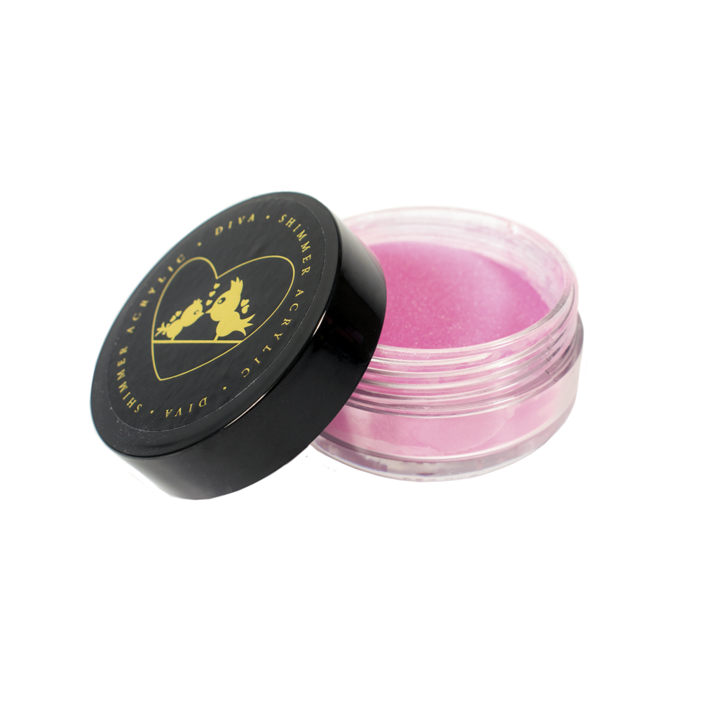 Diva Shimmer Acrylic Powder, 7g pot