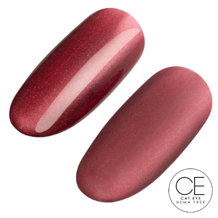 Ugly Duckling Gel Polish - Bordeaux 384, Cat Eye