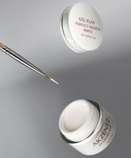 Gel Play Perfect French - White