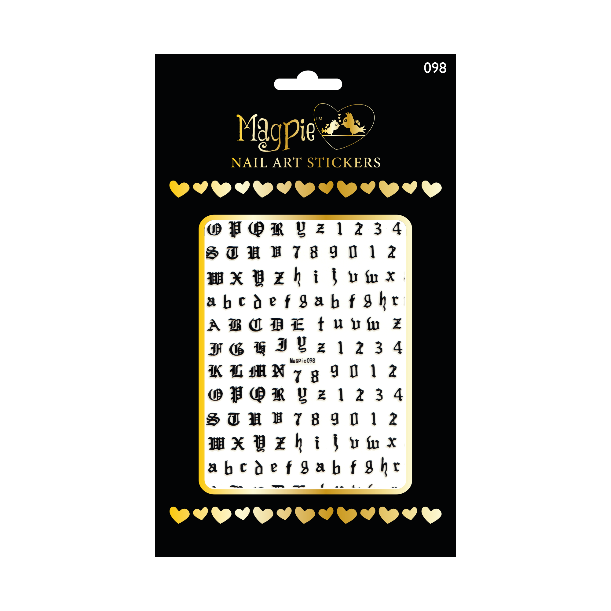 Sticker #98 - Old English Letters