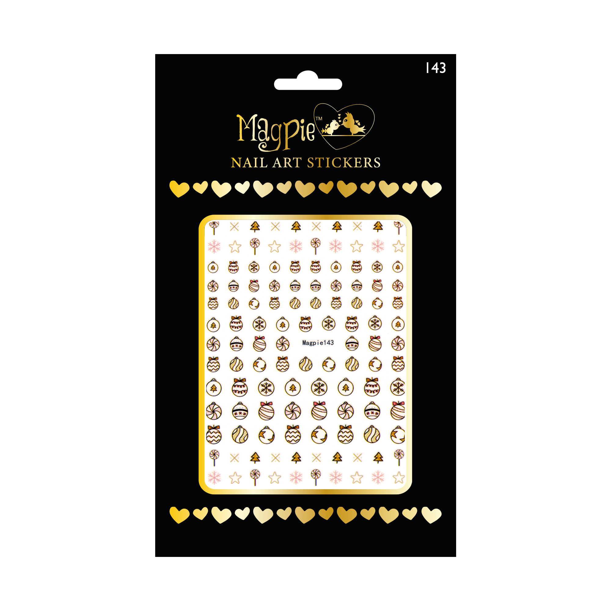 Sticker #143 - Christmas Ornaments