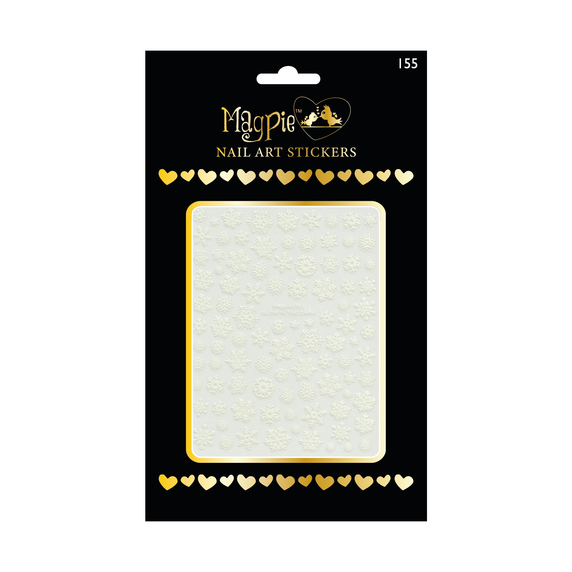 Sticker #155 - Snowflakes Glow in the Dark