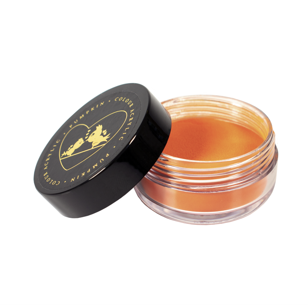 Pumpkin Color Acrylic Powder, 7g pot