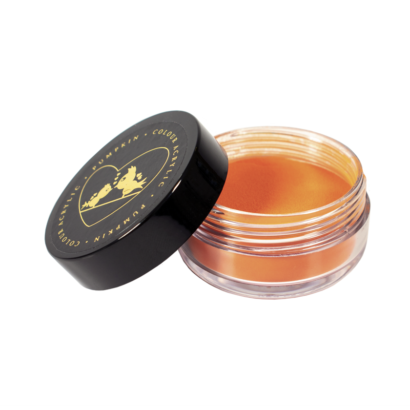 Pumpkin Color Acrylic Powder, 20g pot