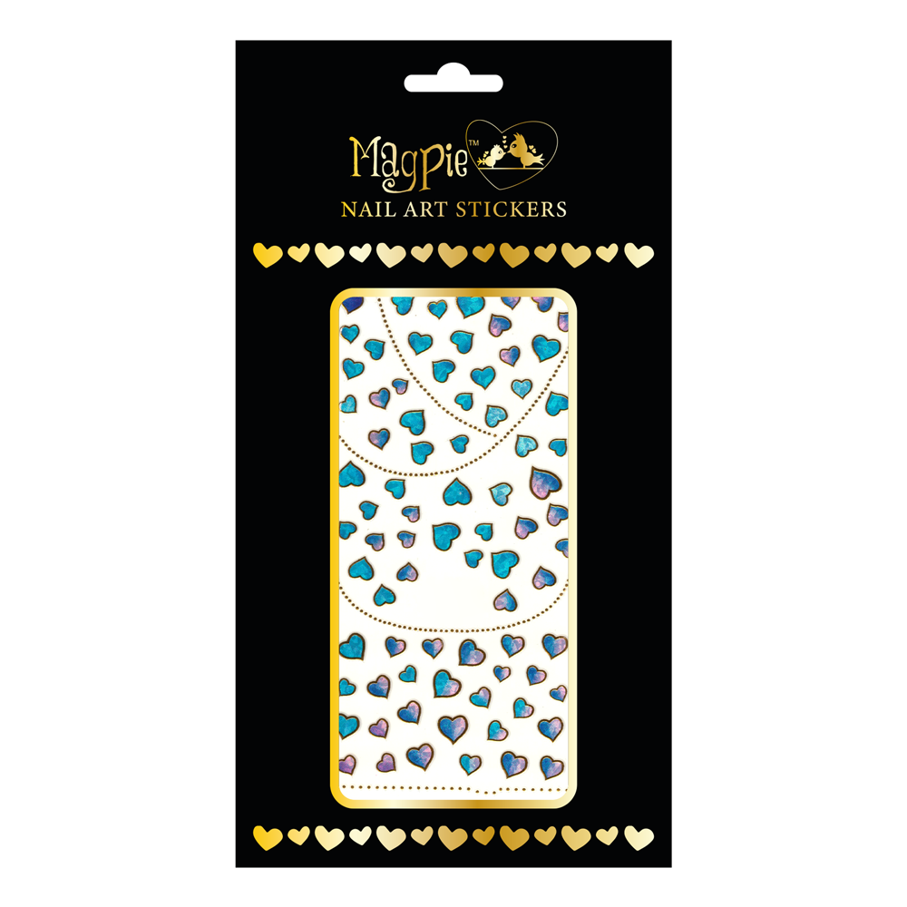 Sticker #29 - Colored Hearts