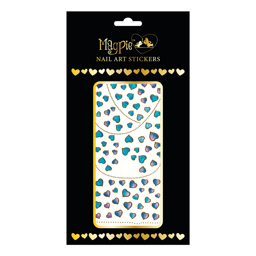 Sticker #29 - Colored Hearts
