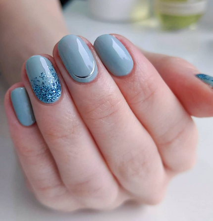 March Birthstone Glitter
