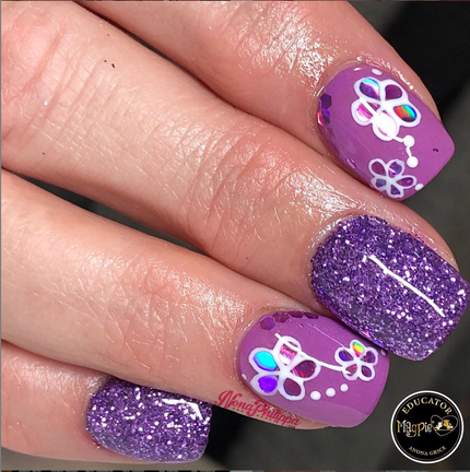 February Birthstone Glitter