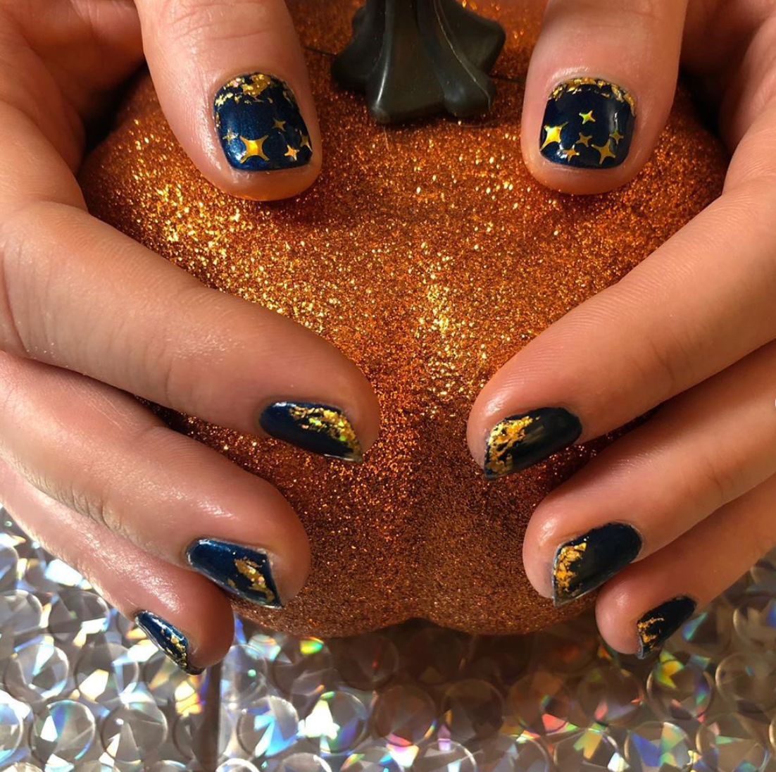Gold Starry Sky