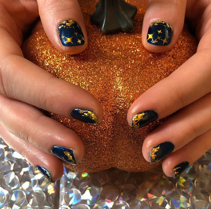 Gold Starry Sky