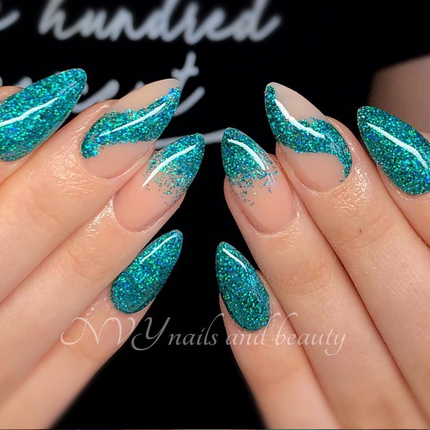 Arial Glitter