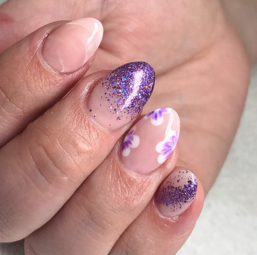 Violet Glitter