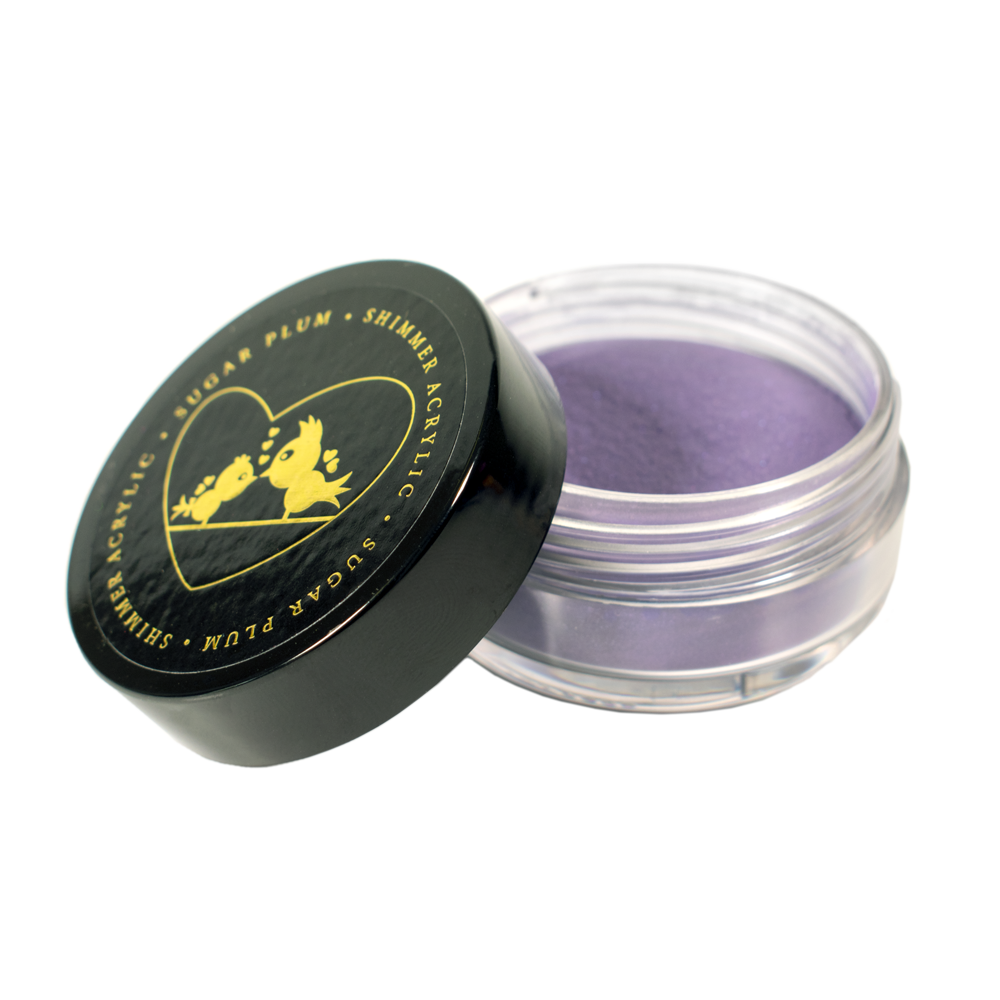 Sugar Plum Shimmer Acrylic Powder, 7g pot