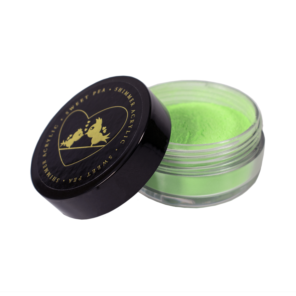 Sweet Pea Shimmer Acrylic Powder, 7g pot